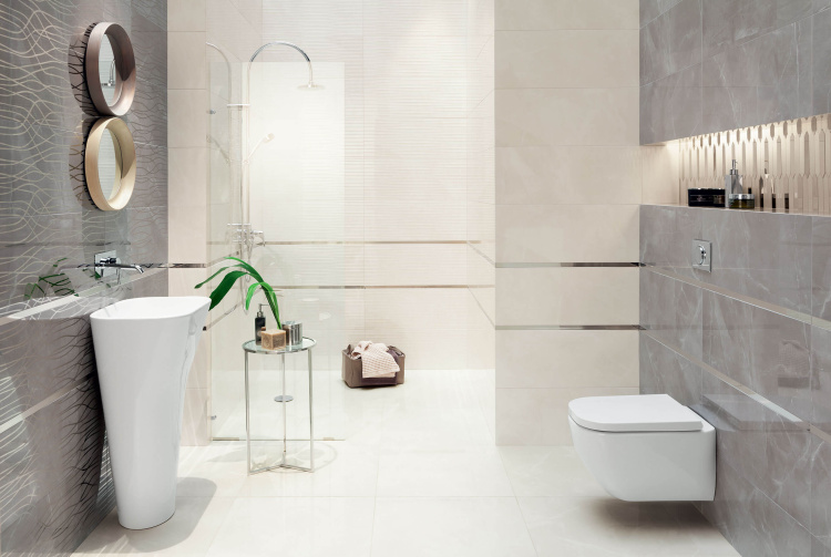 Настенная плитка Arte Vezin ivory STR 29,8x74,8 см