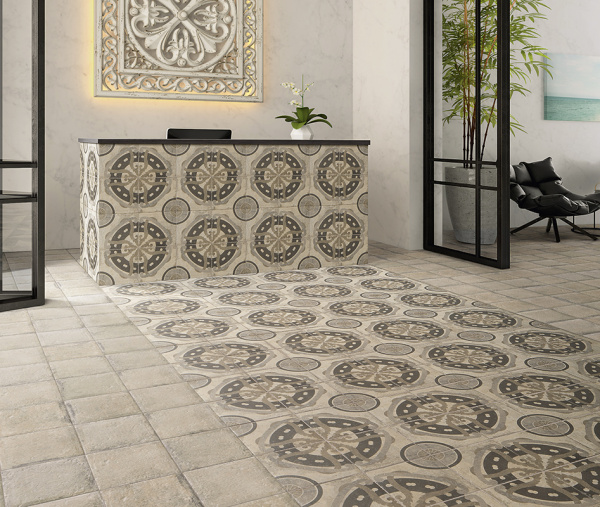 Универсальная плитка (керамогранит) Mainzu Norland White 20x20 см