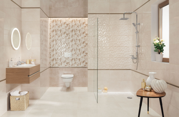 Настенная плитка Domino Tempre beige 60.8x30.8 см