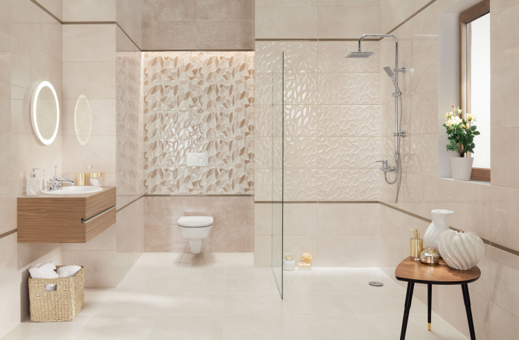 Настенная плитка Domino Tempre beige 60.8x30.8 см