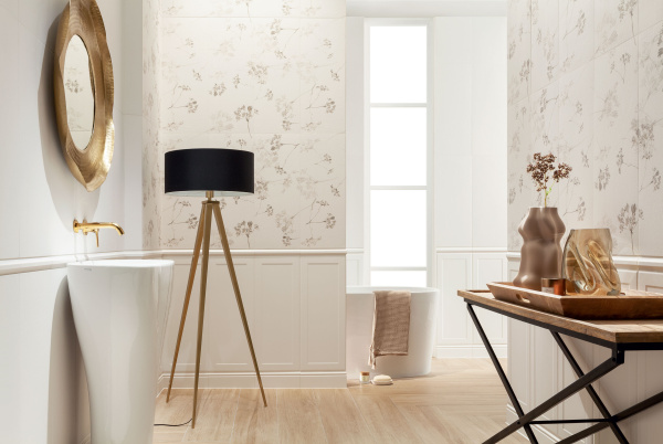 Настенная плитка Mild Garden white 2 STR 29,8x74,8 см