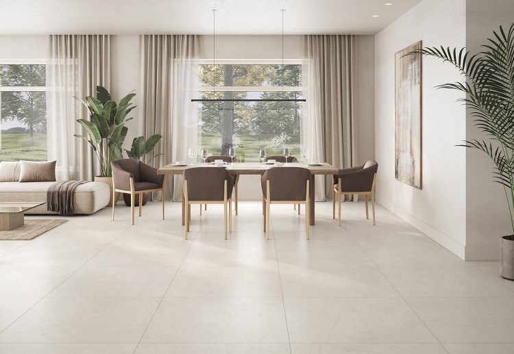 Универсальная плитка (керамогранит) Azuvi Alleghe Cream 90x90 см