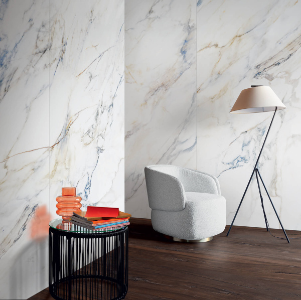 Универсальная плитка (керамогранит) Tubadzin Pietra Blue POL 79.8x79.8 см