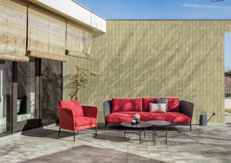 Универсальная плитка (керамогранит) Ennface Camelot Hazel MATT 7.5x22.5 см