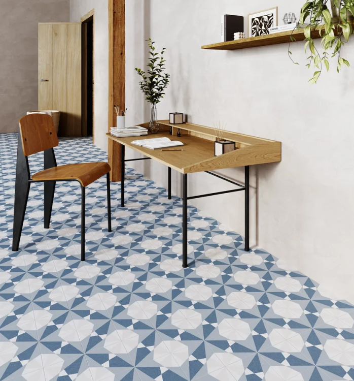 Универсальная плитка (керамогранит) Gayafores Altea Blue 33.15x33.15 см