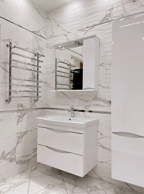 Универсальная плитка (керамогранит) Domino Bonella white 119.8x59.8 см