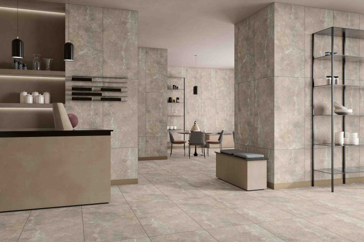 Универсальная плитка (керамогранит) Ennface Blanche Choco Matt 120x60 см