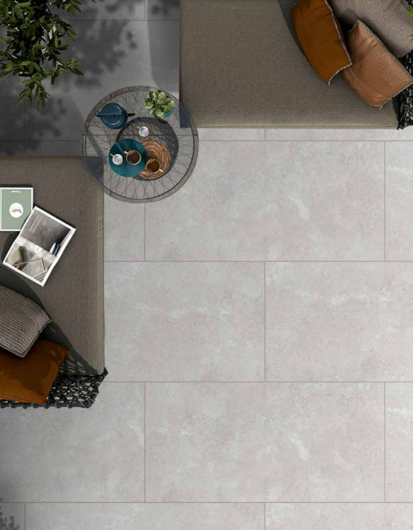 Утолщенный керамогранит Ennface Blanche Bianco STR 60x120 см