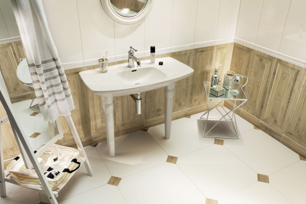 Напольная плитка (керамогранит) Tubadzin Royal Place white LAP 59.8x59.8 см