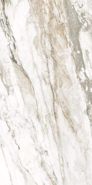 Универсальная плитка (керамогранит) Ennface Calacatta Citrus Glossy 120x60 см
