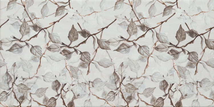 Настенный декор Domino Edello leaves 22,3x44,8 см