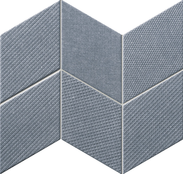 Настенная мозаика Tubadzin House of Tones navy 29.8x22.8 см