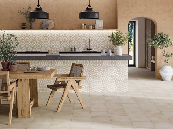 Настенная плитка (из керамогранита) Realonda Bari Lattice Lattice Sand 33x33 см