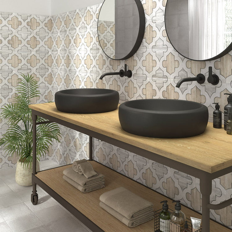 Универсальная плитка (керамогранит) Mainzu Carino Deco Picos 20x20 см