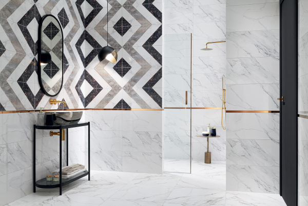 Напольная плитка (керамогранит) Tubadzin Ferro white 59.8x59.8 см