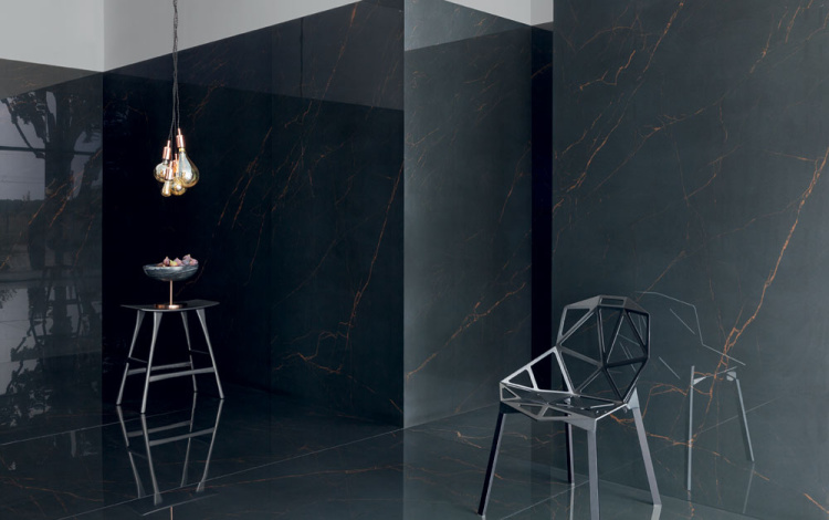 Универсальная плитка (керамогранит) Tubadzin Amber Vein POL 274.8x119.8 см