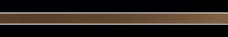 Настенный бордюр Massenet Noir 598x73 / 11mm