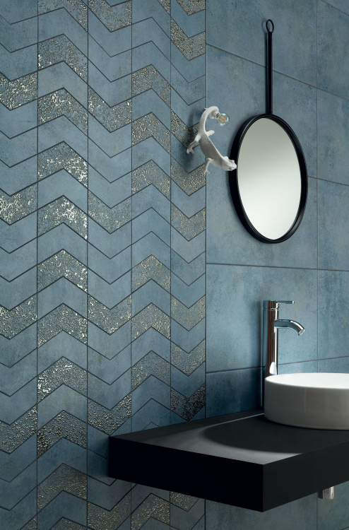 Настенная мозаика Arte Margot blue 29,8x25 см