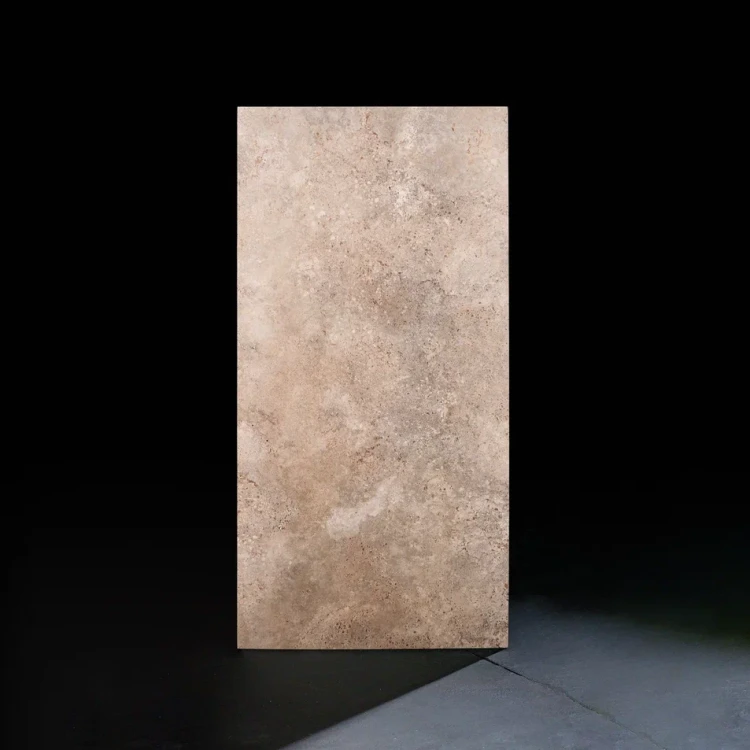 Утолщенный керамогранит Ennface Blanche Choco STR 60x120 см
