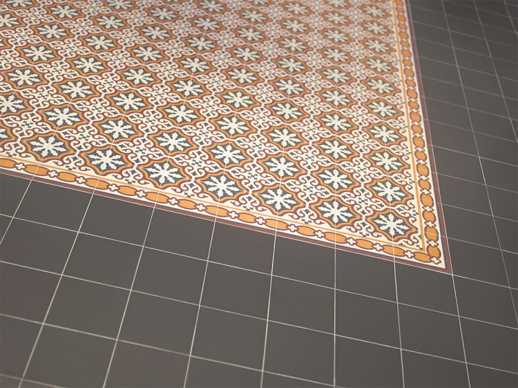 Универсальная плитка Mainzu Victorian Gris 20x20 см