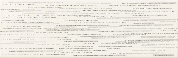 Настенный декор Arte Burano bar white D 23.7 x 7.8 см