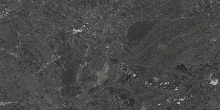 Универсальная плитка (керамогранит) Azuvi Mystery Black 120x60 см