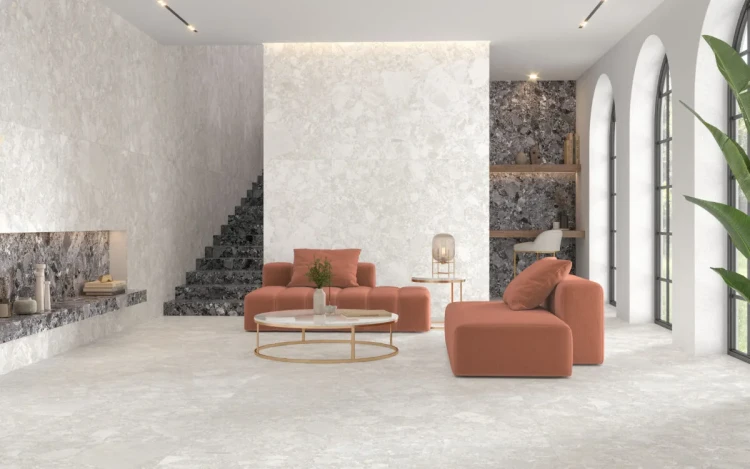 Универсальная плитка (керамогранит) Azulev Portobello Grey RC 120x60 см