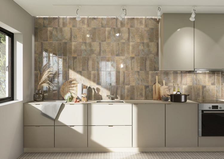 Настенная плитка Mainzu Bellagio Caramel 10x30 см