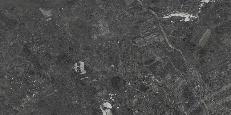 Универсальная плитка (керамогранит) Azuvi Mystery Black 120x60 см