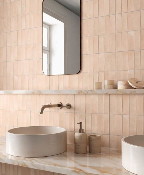 Настенная плитка (из керамогранита) Gayafores Deco Allure Rose 32x62.5 см