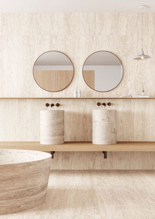 Универсальная плитка (керамогранит) Gayafores Palatino Ivory 59.1x119.1 см 