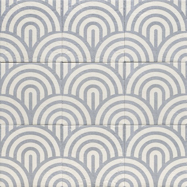 Универсальная плитка (керамогранит) Mainzu Decor Blue Three 20x20 см