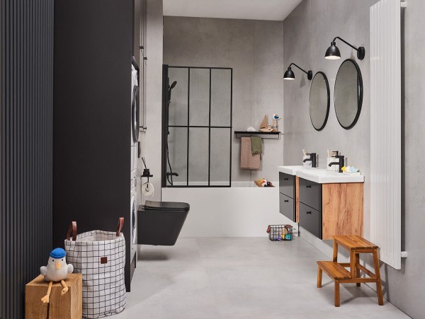 Универсальная плитка (керамогранит) Arte Nakano grey LAP 274.8x119.8 см