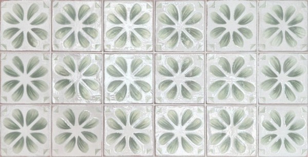 Настенная плитка (из керамогранта) Gayafores Deco Iris Salvia 32x62.5 см