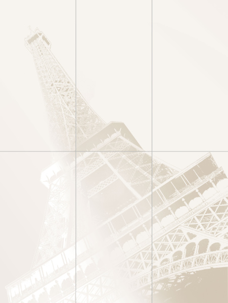 ÐÐ°ÑÑ‚ÐµÐ½Ð½Ñ‹Ð¹ Ð´ÐµÐºÐ¾Ñ€ Tour Eiffel 898 x 1198 mm