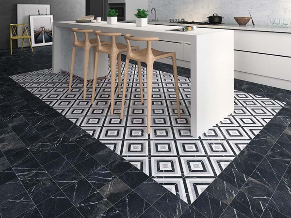 Универсальная плитка (керамогранит) Gayafores Velvet Geo Diamond 33,15x33,15 см