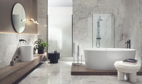 Ð£Ð½Ð¸Ð²ÐµÑ€ÑÐ°Ð»ÑŒÐ½Ð°Ñ Ð¿Ð»Ð¸Ñ‚ÐºÐ° (ÐºÐµÑ€Ð°Ð¼Ð¾Ð³Ñ€Ð°Ð½Ð¸Ñ‚) Tubadzin Balance stone POL 119.8x119.8 ÑÐ¼