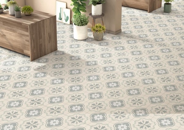 Универсальная плита (керамогранит) Ennface Lotus Matt 20x20 см