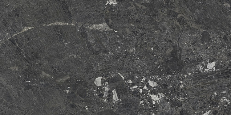 Универсальная плитка (керамогранит) Azuvi Mystery Black 120x60 см