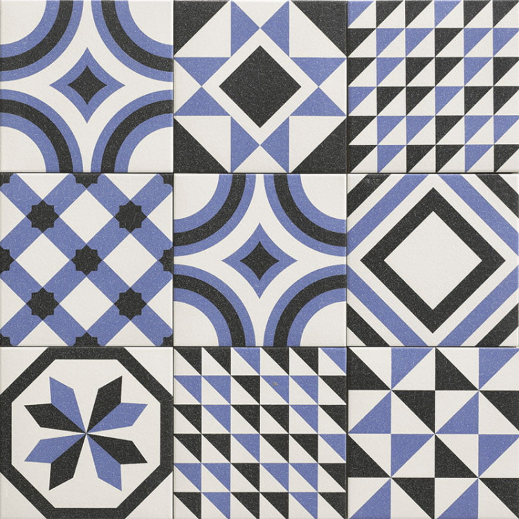 Универсальная плитка (керамогранит) Mainzu Trinity Blu 20x20 см