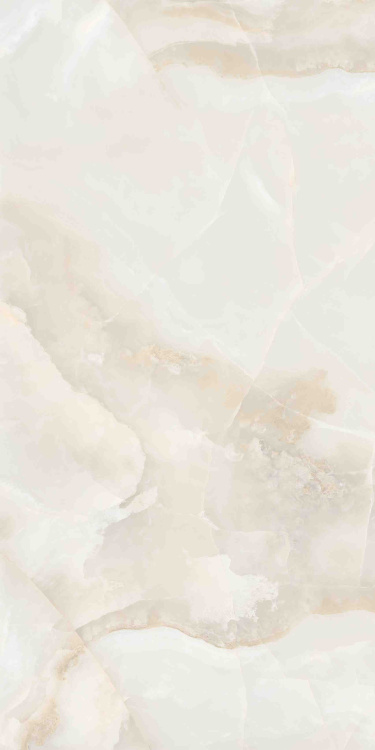 Универсальная плитка (керамогранит) Ennface Onix Cream Glossy 120x60 см