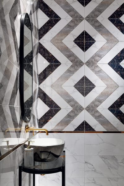 Напольная плитка (керамогранит) Tubadzin Ferro white 59.8x59.8 см