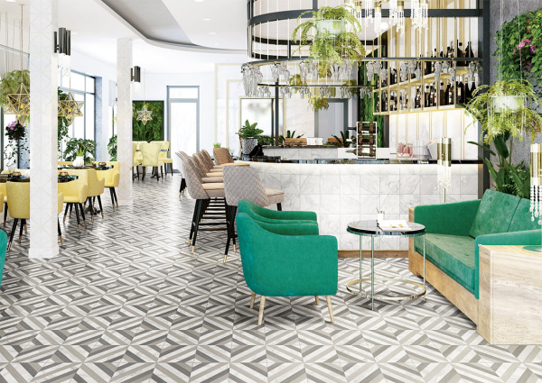 Универсальная плитка (керамогранит) Mainzu Versailles Wood 20x20 см