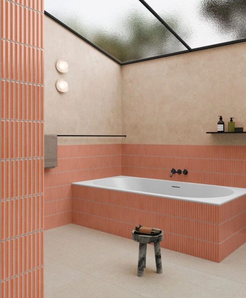 Настенная плитка (из керамогранита) Gayafores Deco Lingot Coral 32x62.5 см