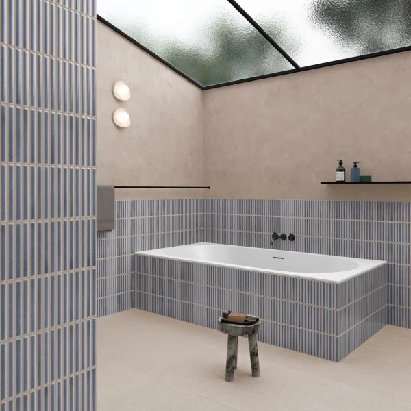 Настенная плитка (из керамогранита) Gayafores Deco Pottery Navy 32x62.5 см