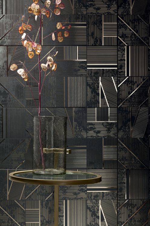 Настенный декор Domino Duo graphite B 29.8x59.8 см