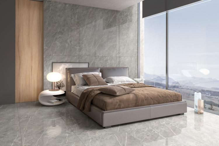 Универсальная плитка (керамогранит) Ennface Marcasite Hihg Glossy 160x80 см