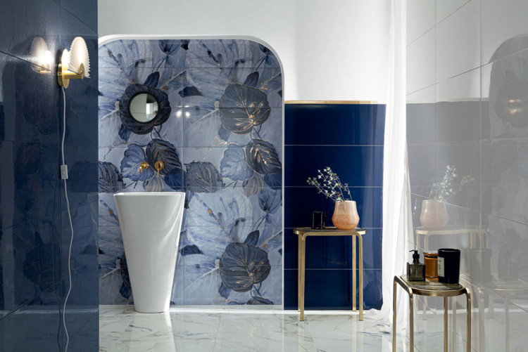 Настенная плитка Tubadazin Blue Stone nav 29.8x74.8 см