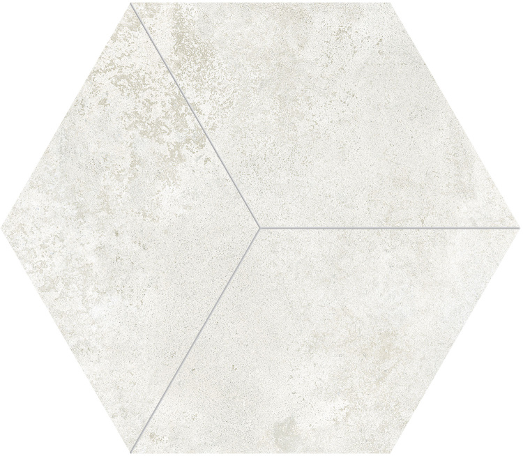 Универсальная мозаика (из керамогранита) Tubadzin Torano hex 1 34.3x29.7 см