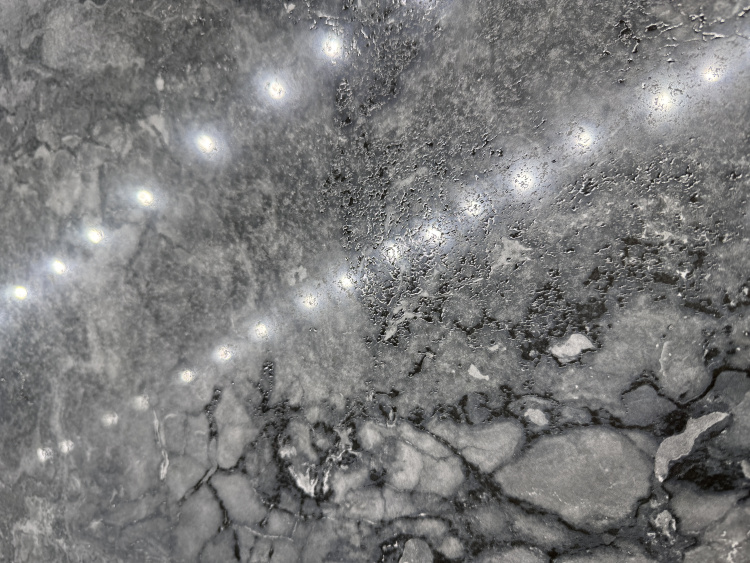 Универсальная плитка (керамогранит) Farro Ribeira Stone Nero Lappato+Carving 120x60 см